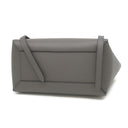 セリーヌ CELINE ベルトバッグ マイクロ 180153 グレー レザー 2WAYバッグ ゴールド金具 ハンドバッグ ショルダーバッグ