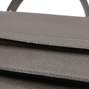 セリーヌ CELINE ベルトバッグ マイクロ 180153 グレー レザー 2WAYバッグ ゴールド金具 ハンドバッグ ショルダーバッグ