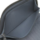 ルイヴィトン LOUIS VUITTON ジッピーウォレット ヴェルティカル M80423 ネイビーブルー レザー モノグラムシャドウレザー 長財布 ブラック金具 紺 小銭入れ ラウンドジップ