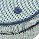 エルメス HERMES エヴァジオン H103605M マリン トワルアッシュ アニョーミロ ポーチ シルバー金具 青 紺 トワルH ラウンド
