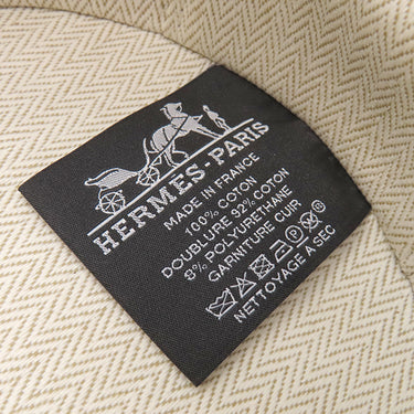 エルメス HERMES エヴァジオン H103605M マリン トワルアッシュ アニョーミロ ポーチ シルバー金具 青 紺 トワルH ラウンド