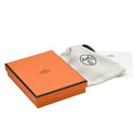 エルメス HERMES ポップアッシュ ミニ ペンダント マロングラッセ×シルバー メタル ラッカー ネックレス Hモチーフ