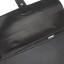 エルメス HERMES サックアデペッシュ 27 ブラック ボックスカーフ ビジネスバッグ シルバー金具 黒 ブリーフケース