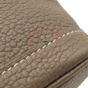 エルメス HERMES ガーデンパーティーTPM 30 エトゥープ ネゴンダ トートバッグ シルバー金具 グレージュ オールレザー
