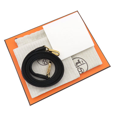 エルメス HERMES エヴリン TPM 16 ロング ブラック トリヨンクレマンス ショルダーバッグ ゴールド金具 黒 エブリン 2025年製
