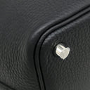 エルメス HERMES ピコタンロック 18 PM ブラック トリヨンクレマンス ハンドバッグ シルバー金具 黒