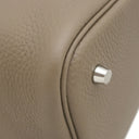 エルメス HERMES ピコタンロック MM 22 エトゥープ トリヨンクレマンス ハンドバッグ シルバー金具 グレージュ 2025年製