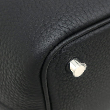 エルメス HERMES ピコタンロック 18 PM ブラック トリヨンクレマンス ハンドバッグ シルバー金具 新品 未使用 黒 2026年製
