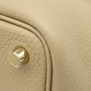エルメス HERMES ピコタンロック 18 PM トレンチ トリヨンクレマンス ハンドバッグ ゴールド金具 新品 未使用 ベージュ 2025年製