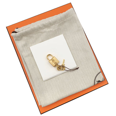エルメス HERMES ピコタンロック 18 PM トレンチ トリヨンクレマンス ハンドバッグ ゴールド金具 新品 未使用 ベージュ 2025年製
