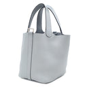 エルメス HERMES ピコタンロック 18 PM グリパンタン トリヨンクレマンス ハンドバッグ シルバー金具 新品 未使用 2026年製