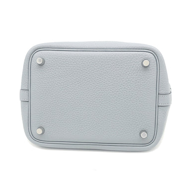 エルメス HERMES ピコタンロック 18 PM グリパンタン トリヨンクレマンス ハンドバッグ シルバー金具 新品 未使用 2026年製