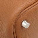 エルメス HERMES ピコタンロック 18 PM ゴールド トリヨンクレマンス ハンドバッグ シルバー金具 新品 未使用 茶 2026年製