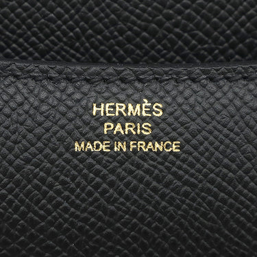 エルメス HERMES コンスタンス3 ミニ ミロワール ブラック ヴォーエプソン ショルダーバッグ ゴールド金具 黒 2025年製