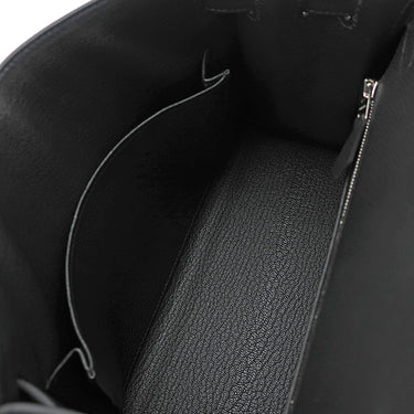 エルメス HERMES ケリー25 外縫い ブラック ヴォーエプソン 2WAYバッグ シルバー金具 新品 未使用 黒 2026年製