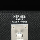 エルメス HERMES ケリー25 外縫い ブラック ヴォーエプソン 2WAYバッグ シルバー金具 新品 未使用 黒 2026年製