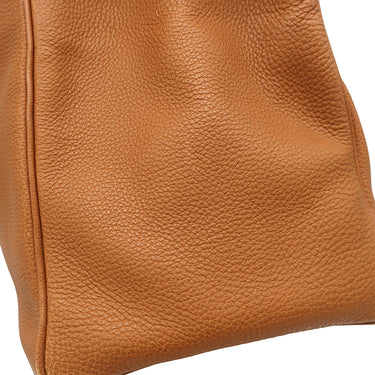 エルメス HERMES バーキン35 ゴールド トゴ ハンドバッグ ゴールド金具 茶