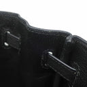 エルメス HERMES バーキン25 ブラック トゴ ハンドバッグ シルバー金具 黒