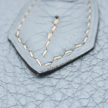 エルメス HERMES バーキン25 ブルーラン トゴ ハンドバッグ シルバー金具 青