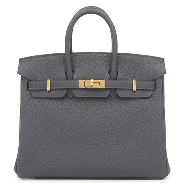 エルメス HERMES バーキン25 グリミスティ トゴ ハンドバッグ ゴールド金具 新品 未使用 グレー 2026年製