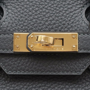 エルメス HERMES バーキン25 グリミスティ トゴ ハンドバッグ ゴールド金具 新品 未使用 グレー 2026年製