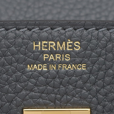 エルメス HERMES バーキン25 グリミスティ トゴ ハンドバッグ ゴールド金具 新品 未使用 グレー 2026年製