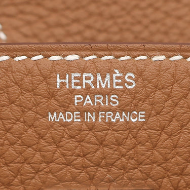 エルメス HERMES バーキン25 ゴールド トゴ ハンドバッグ シルバー金具 新品 未使用 茶 2026年製