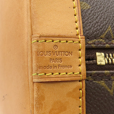ルイヴィトン LOUIS VUITTON アルマ PM M51130 モノグラム モノグラムキャンバス ハンドバッグ ゴールド金具 茶 鍵・パドロック欠品