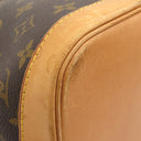 ルイヴィトン LOUIS VUITTON アルマ PM M51130 モノグラム モノグラムキャンバス ハンドバッグ ゴールド金具 茶 鍵・パドロック欠品