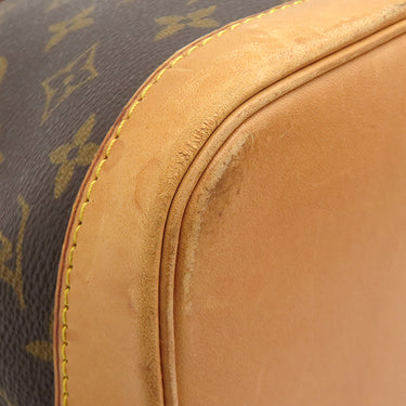 ルイヴィトン LOUIS VUITTON アルマ PM M51130 モノグラム モノグラムキャンバス ハンドバッグ ゴールド金具 茶 鍵・パドロック欠品