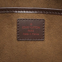 ルイヴィトン LOUIS VUITTON サンルイ N51993 ダミエエベヌ ダミエキャンバス セカンドバッグ ゴールド金具 茶 クラッチ 収納式リストストラップ付き リカラー有