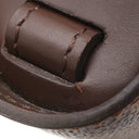 ルイヴィトン LOUIS VUITTON サンルイ N51993 ダミエエベヌ ダミエキャンバス セカンドバッグ ゴールド金具 茶 クラッチ 収納式リストストラップ付き リカラー有