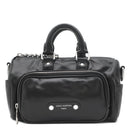 ルイヴィトン LOUIS VUITTON キーポル カーゴ バンドリエール 25 M13988 ブラック カーフ 2WAYバッグ シルバー金具 黒 ボストン ショルダー LVチャーム