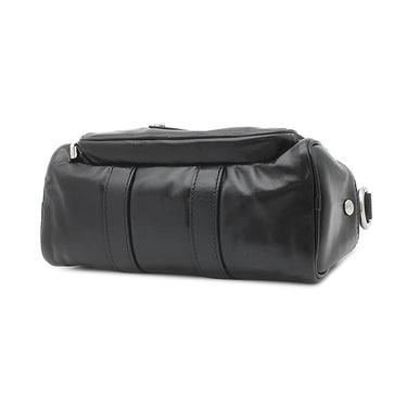 ルイヴィトン LOUIS VUITTON キーポル カーゴ バンドリエール 25 M13988 ブラック カーフ 2WAYバッグ シルバー金具 黒 ボストン ショルダー LVチャーム