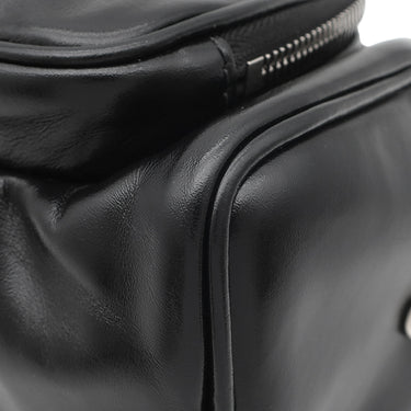 ルイヴィトン LOUIS VUITTON キーポル カーゴ バンドリエール 25 M13988 ブラック カーフ 2WAYバッグ シルバー金具 黒 ボストン ショルダー LVチャーム