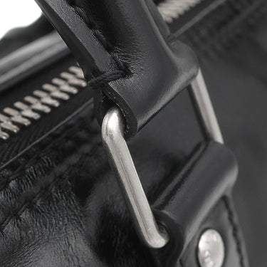 ルイヴィトン LOUIS VUITTON キーポル カーゴ バンドリエール 25 M13988 ブラック カーフ 2WAYバッグ シルバー金具 黒 ボストン ショルダー LVチャーム