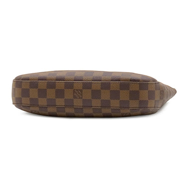ルイヴィトン LOUIS VUITTON サウス バンク N42230 ダミエエベヌ×レッド ダミエキャンバス ショルダーバッグ ゴールド金具 茶 ショルダー タッセル付き