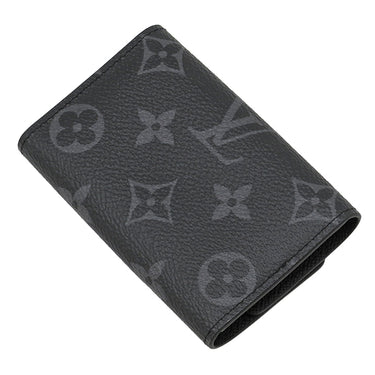 ルイヴィトン LOUIS VUITTON ミュルティクレ6 M82603 モノグラムエクリプス モノグラムエクリプス キーケース シルバー金具 グレー 6連 6本