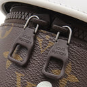 ルイヴィトン LOUIS VUITTON エブリデイLV コーヒーカップ M80812 モノグラム×ホワイト モノグラムキャンバス ショルダーバッグ 茶 ブラウン金具