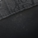クリスチャン・ディオール Christian Dior トロッター柄 チェーンショルダー バッグ ブラック キャンバス レザー ショルダーバッグ ゴールド金具 総柄 チェーンバッグ