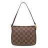 ルイヴィトン LOUIS VUITTON トゥルース メイクアップ N51982 ダミエエベヌ ダミエキャンバス ポーチ ゴールド金具 茶 アクセサリーポーチ