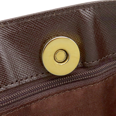 バーバリー BURBERRY ノバチェック シャドーホース トート ベージュ×ブラウン キャンバス レザー トートバッグ チェック ショルダー