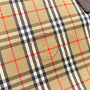 バーバリー BURBERRY ノバチェック シャドーホース トート ベージュ×ブラウン キャンバス レザー トートバッグ チェック ショルダー
