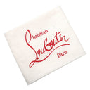 クリスチャンルブタン Christian Louboutin By My Side バケットバッグ 3235080 ブラック カーフ ショルダーバッグ ガンメタル金具 黒 赤 巾着 ショルダー CLロゴ