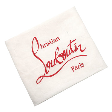 クリスチャンルブタン Christian Louboutin By My Side バケットバッグ 3235080 ブラック カーフ ショルダーバッグ ガンメタル金具 黒 赤 巾着 ショルダー CLロゴ