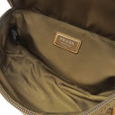 プラダ PRADA サピターノ ショルダー 2VH171 スゲロ ナイロン レザー ボディバッグ シルバー金具 三角ロゴ スリングバッグ バムバッグ クロスボディ