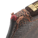ルイヴィトン LOUIS VUITTON ネヴァーフル MM N40599 スリーズ ダミエキャンバス トートバッグ ゴールド金具 茶 赤 トート