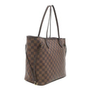ルイヴィトン LOUIS VUITTON ネヴァーフル MM N40599 スリーズ ダミエキャンバス トートバッグ ゴールド金具 茶 赤 トート