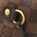 ルイヴィトン LOUIS VUITTON ネヴァーフル MM N40599 スリーズ ダミエキャンバス トートバッグ ゴールド金具 茶 赤 トート