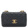 シャネル CHANEL マトラッセ ミニ チェーン AS4972 ブラック ラムスキン ショルダーバッグ ゴールド金具 3連 3重 リペア有